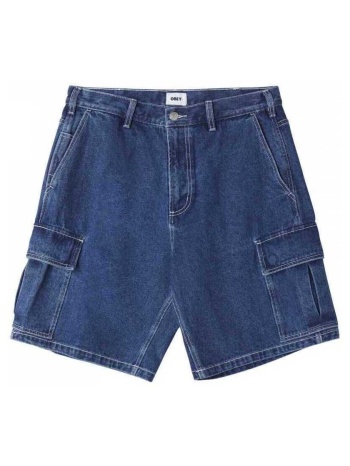 shorts & βερμούδες obey bigwig baggy denim cargo short | σε προσφορά