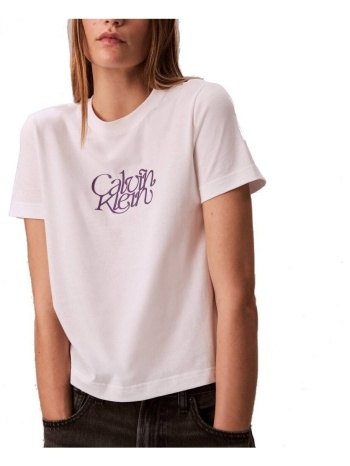 t-shirt με κοντά μανίκια calvin klein jeans ss fitted σε προσφορά