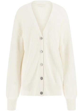 ζακέτα guess ls vn jamie cardi swtr | σε προσφορά