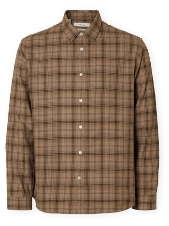 πουκάμισο με μακριά μανίκια selected noos regnoah shirt 