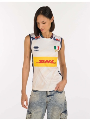 αμάνικα/t-shirts χωρίς μανίκια errea naz. italia volley