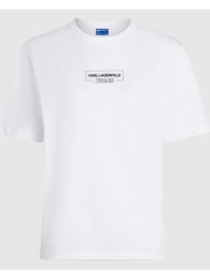 t-shirts & polos karl lagerfeld klj reg outline logo tee |