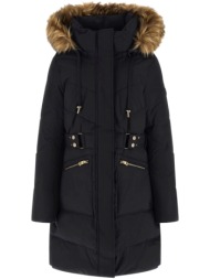 χοντρό μπουφάν guess fatema belted puffer w5bl45 wgjr2 |