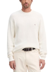 πουλόβερ calvin klein jeans ls ez cotton waffle lv04rd313g |