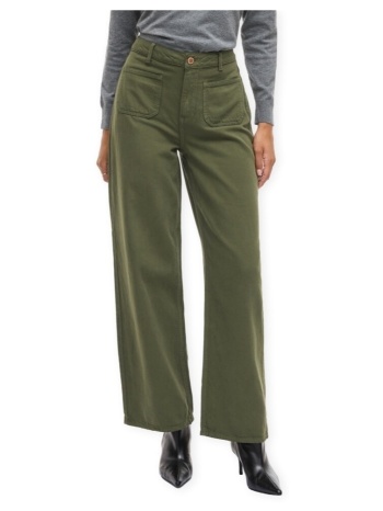 tζιν σε ίσια γραμή vila cazo wide trousers - deep depth |