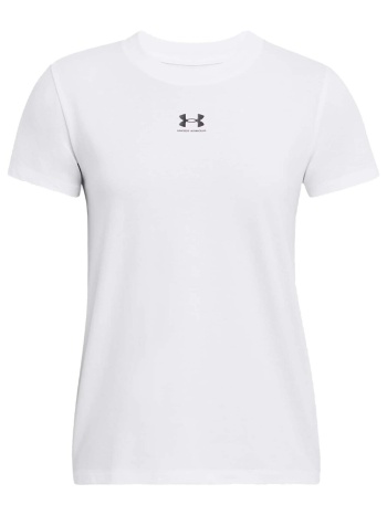 t-shirt με κοντά μανίκια under armour ua rival core ss |