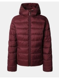 χοντρό μπουφάν pepe jeans pl4024378 sally short |