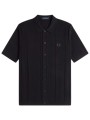 t-shirts & polos fred perry fp button through ss shirt |