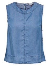 μπλούζα only top pema-dorsi - medium blue denim |
