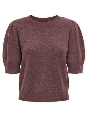 πουλόβερ only noos rica life knit - rose brown |