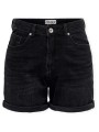 shorts & βερμούδες only noos josephine shorts - washed black |
