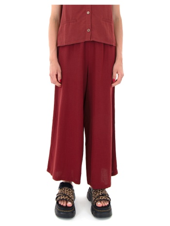 παντελόνια namaste willa elastic high waist wide leg crop