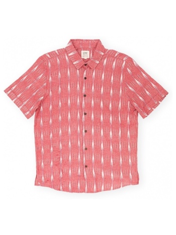 πουκάμισο με μακριά μανίκια otherwise vivid shirt - red |