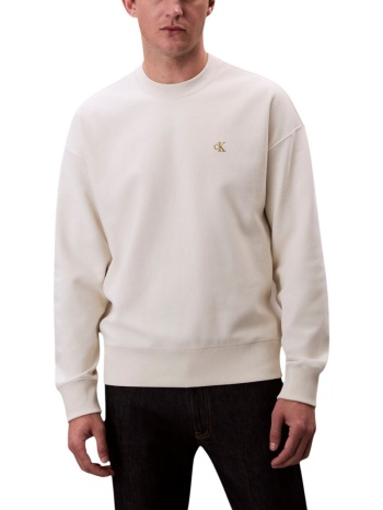 φούτερ calvin klein jeans premium terry monogr lv04rc277g | σε προσφορά