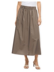 κοντές φούστες vila noos sophie skirt - falcon |