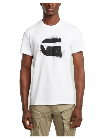 t-shirts & polos g-star raw spray g logo r t | σε προσφορά