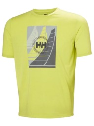 t-shirt με κοντά μανίκια helly hansen 34419-410 |
