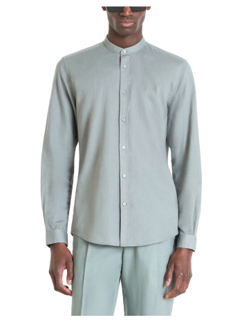 πουκάμισο με μακριά μανίκια antony morato toledo linen mao