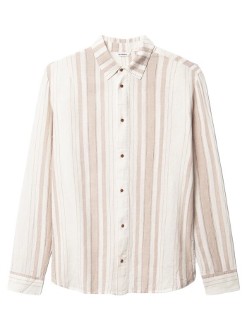 πουκάμισο με μακριά μανίκια gabba sven linen long sleeve