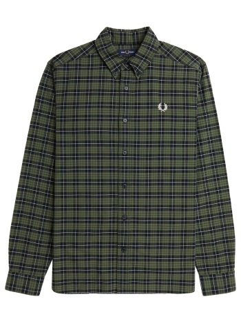 πουκάμισο με μακριά μανίκια fred perry fp tartan oxford σε προσφορά
