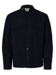 πουκάμισο με μακριά μανίκια selected noos leroy sun shirt - sky captain |