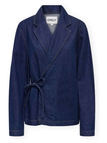 παλτό only ellis jacket - dark blue denim |