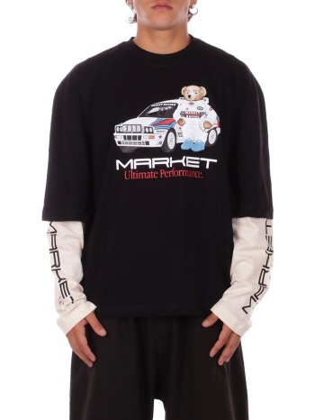 μπλουζάκια με μακριά μανίκια chinatown market f5mkmath026 | σε προσφορά