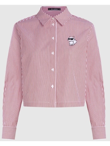 πουκάμισα karl lagerfeld ikon choupette cropped shi | σε προσφορά