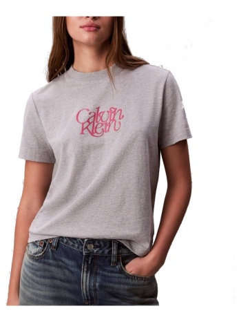 t-shirt με κοντά μανίκια calvin klein jeans ss fitted σε προσφορά