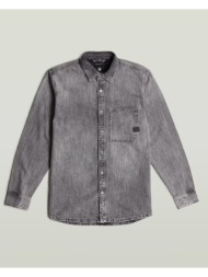 πουκάμισο με μακριά μανίκια g-star raw regular 1 pkt shirt ls |