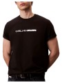 t-shirts & polos calvin klein jeans ss 20s tc ck stack graph |