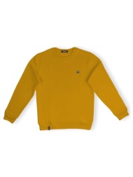 φούτερ organic monkey sweatshirt retro sound - mustard |