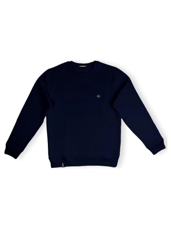 φούτερ organic monkey sweatshirt - navy |