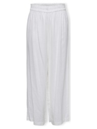 παντελόνια only noos tokyo linen trousers - bright white |