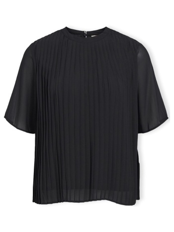 μπλούζα object top mila 2/4 - black |