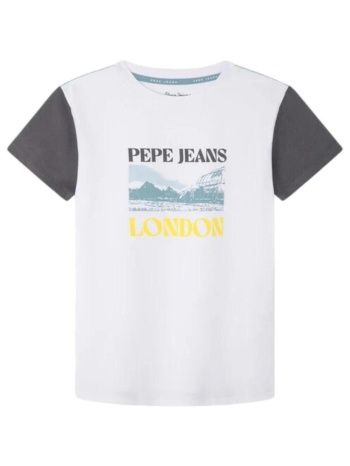 t-shirt με κοντά μανίκια pepe jeans pb503850 800 | σε προσφορά