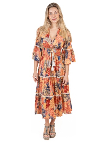 μακριά φορέματα isla bonita by sigris φόρεμα midi | σε προσφορά