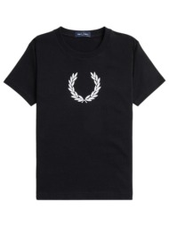 t-shirt με κοντά μανίκια fred perry m7708 102 |