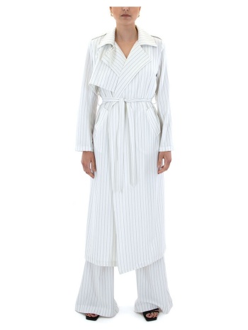 παλτό stefania vaidani opale trench coat women |