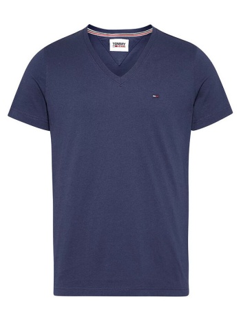 t-shirt με κοντά μανίκια tommy hilfiger tommy jeans v neck