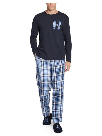 πιτζάμα/νυχτικό tommy hilfiger longsleeve pants slippers