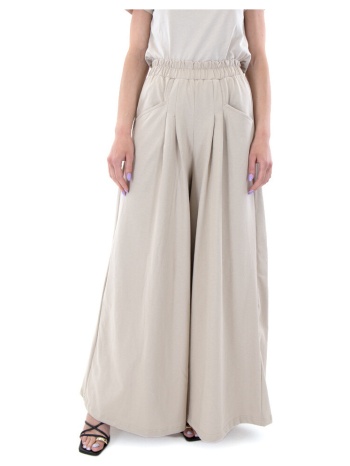 παντελόνια four minds high waist wide leg sweatpants women