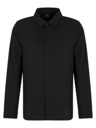 πουκάμισο με μακριά μανίκια eax slim fit shirt men |