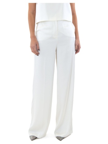 παντελόνια dolce domenica kyra satin high waist straight