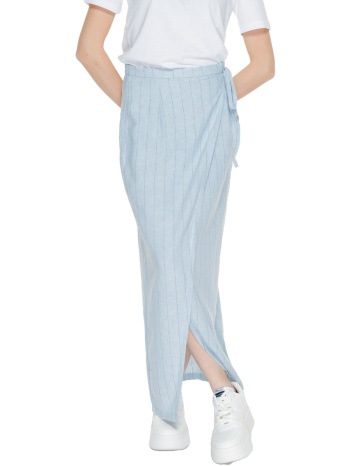 κοντές φούστες vero moda vmmindy hw long wrap pin linen σε προσφορά