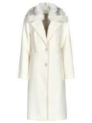 παλτό guess karole fur collar