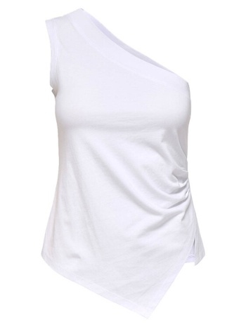 μπλουζάκια με μακριά μανίκια only onlindy one shoulder top