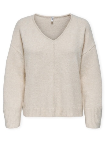 πουλόβερ only whitney life knit - pumice stone |