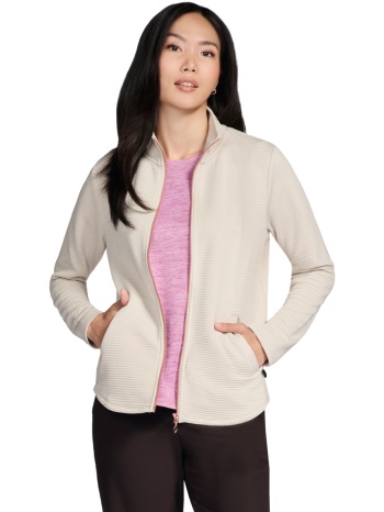 ζακέτα skechers the hoodless hoodie gowalk shine jacket |