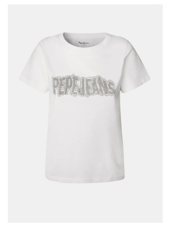 t-shirt με κοντά μανίκια pepe jeans pl5000052 beri |